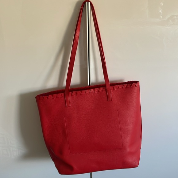KATE SPADE Red Tote with tassels and bow - Picture 10 of 17